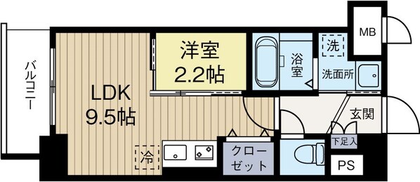 赤坂駅 徒歩5分 3階の物件間取画像